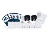 NEXSMART™ MELLOM SMART ALARM PAKKE MED KAMERA (50-100M2) - 1