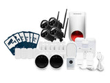 NEXSMART™ STOR SMART ALARM PAKKE MED KAMERA (100-200M2) - BESKYTTELSE FOR MILJØET - 1
