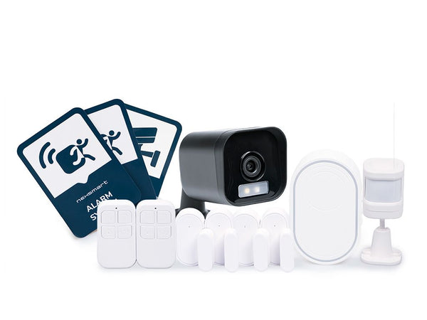 NEXSMART™ LITEN SMART ALARM PAKKE MED KAMERA (0-50M2)