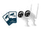 NEXSMART™ VISION5 PLUS 2K HD OVERVÅKNINGSKAMERA - 2 PAK+KLISTREMERKE